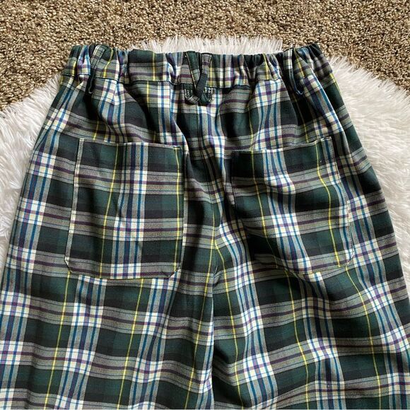Urban Outfitters Plaid Pants Womens Size XS Green - Picture 4 of 9